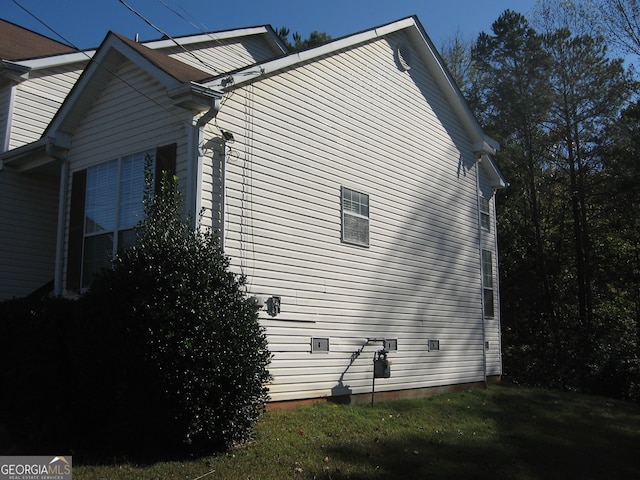 view of side of property