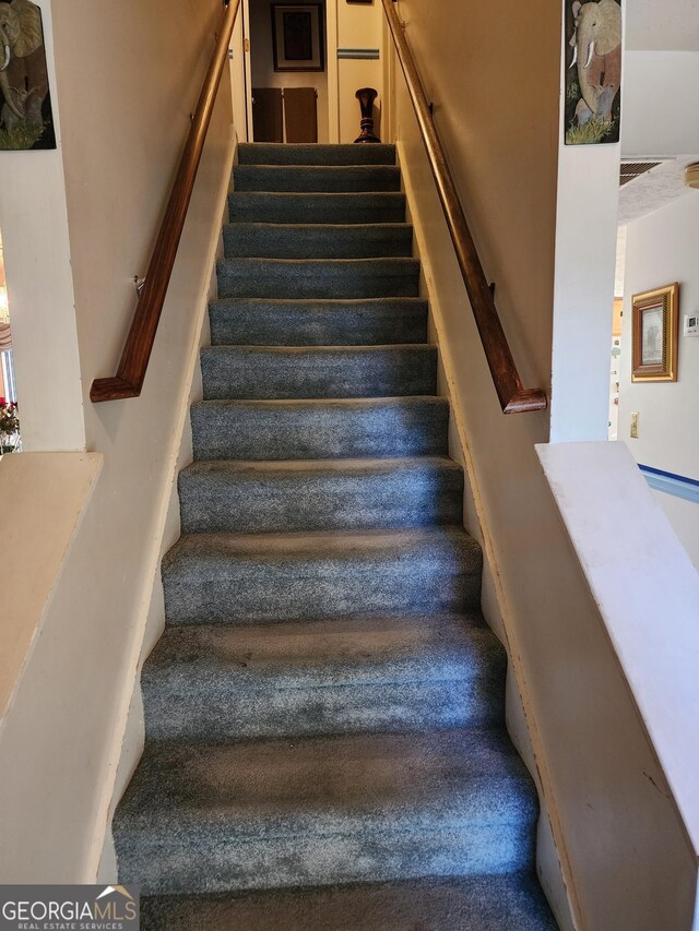 6722 Bent Creek Dr, Rex, GA 30273 - view of staircase