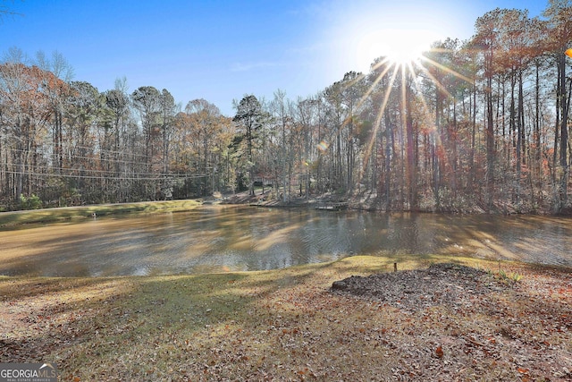 property view of water