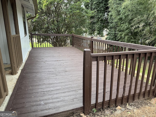 view of deck