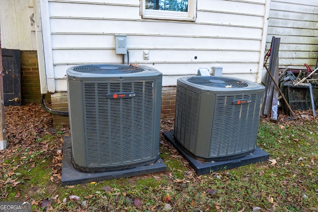 exterior details with cooling unit