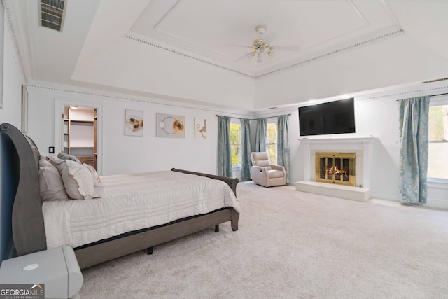 dining room with dark hardwood / wood-style floors and crown molding