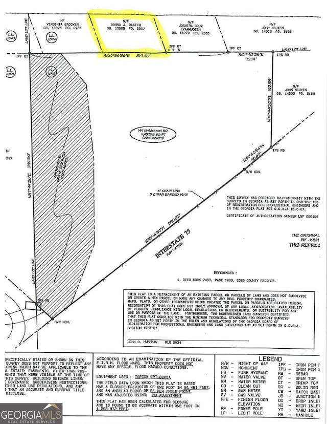 601 Bonnie Dell Dr, Marietta GA, 30062 land for sale