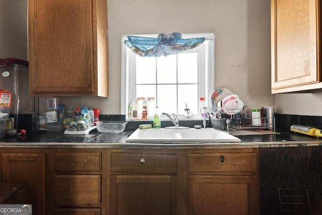 kitchen featuring sink