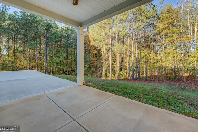 view of patio