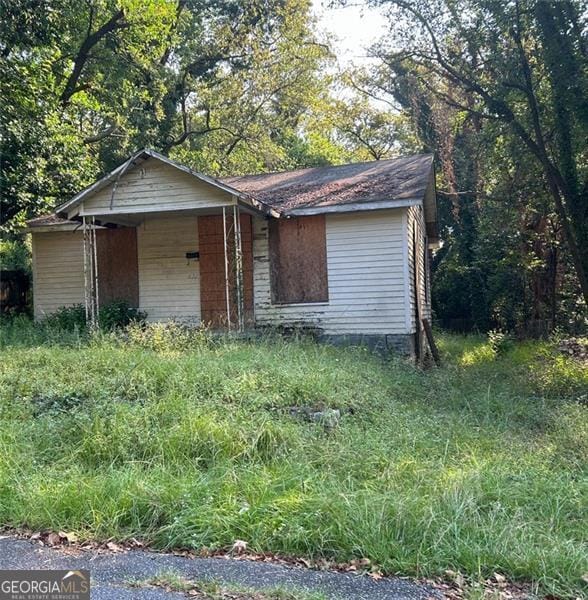 view of ranch-style home