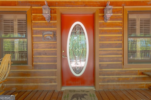 739 Barnes Mill Rd, Hamilton, GA 31811 - view of doorway to property
