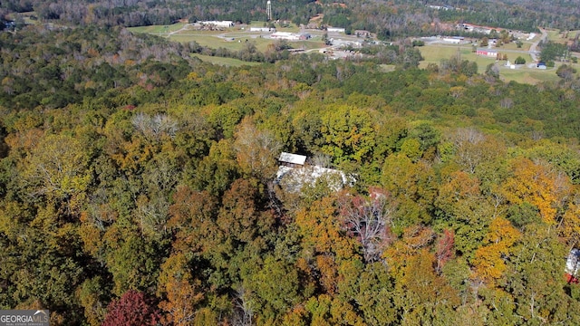 739 Barnes Mill Rd, Hamilton, GA 31811 - bird's eye view with a wooded view