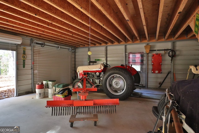 739 Barnes Mill Rd, Hamilton, GA 31811 - view of garage