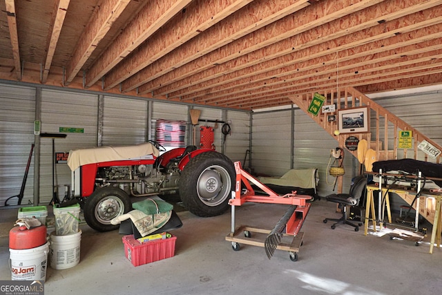 739 Barnes Mill Rd, Hamilton, GA 31811 - view of garage