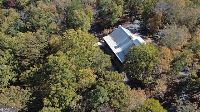 739 Barnes Mill Rd, Hamilton, GA 31811 - birds eye view of property featuring a view of trees