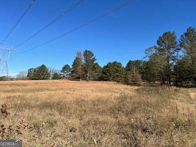 view of nature with a rural view