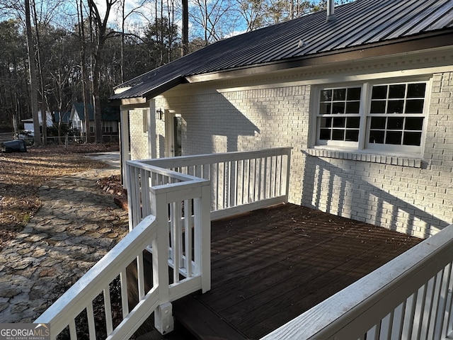 view of deck