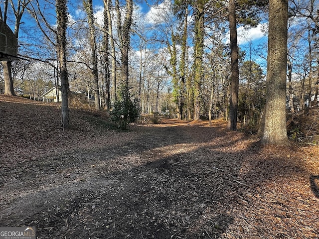 view of road