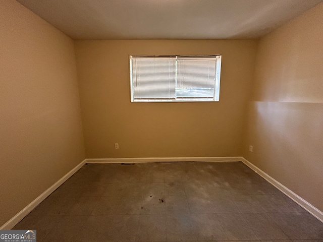 view of empty room