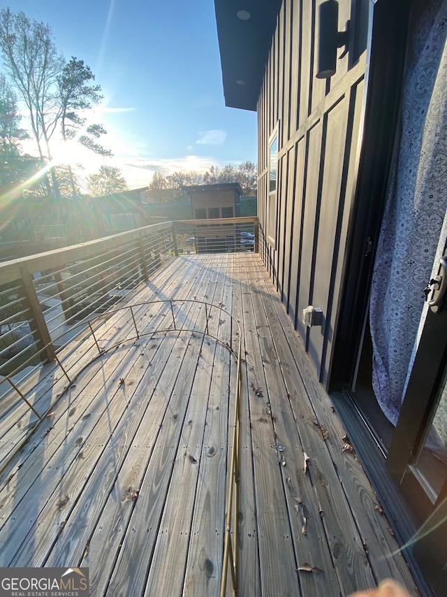 view of deck