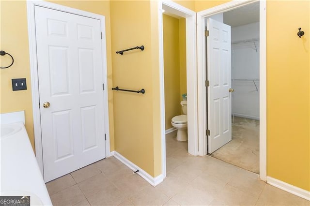 bathroom with toilet