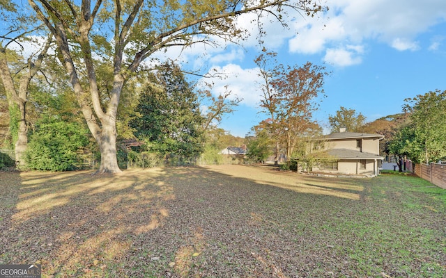 view of yard