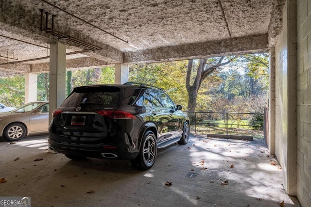 view of car parking