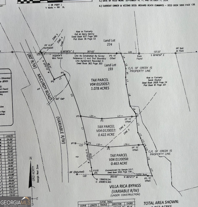 0 Mccurdy Rd, Villa Rica GA, 30180 land for sale