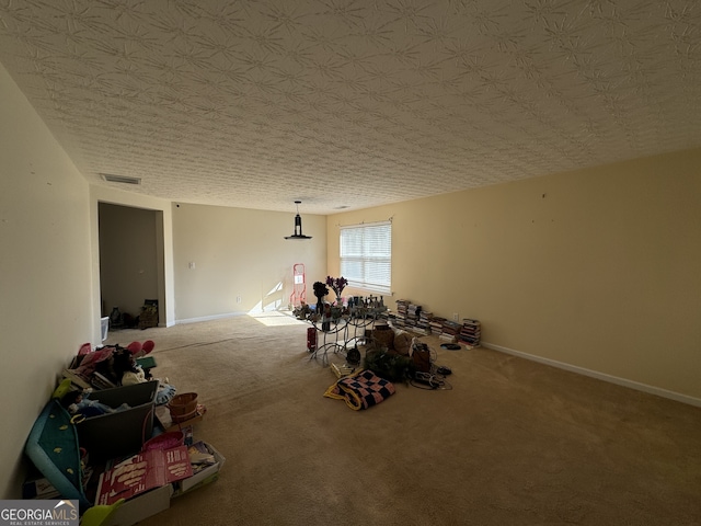 miscellaneous room with carpet floors