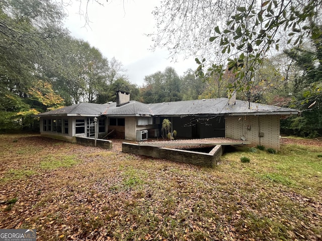 view of back of property