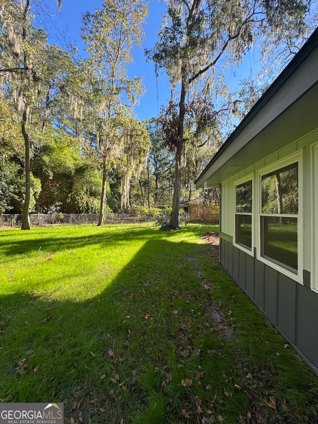 view of yard