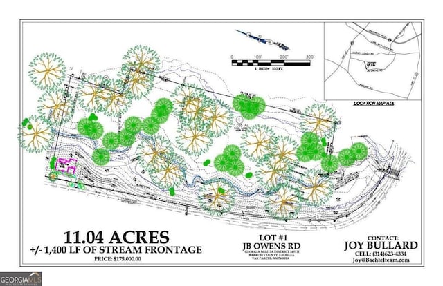 0 Jb Owens Rd Lot 2 2.09Acres, Bethlehem GA, 30620 land for sale