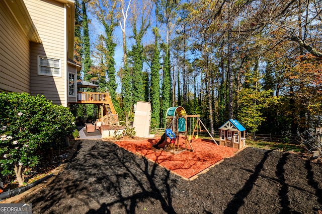 view of playground