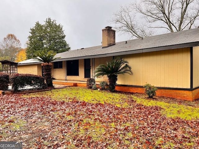 view of back of house