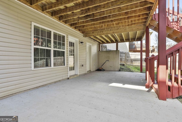 view of patio / terrace