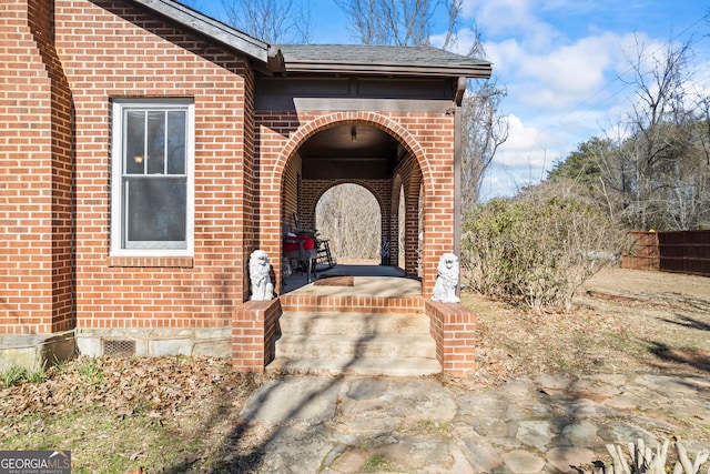 view of property entrance