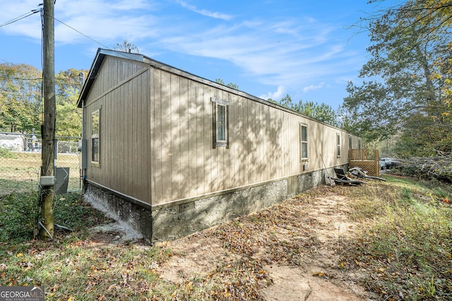 view of property exterior