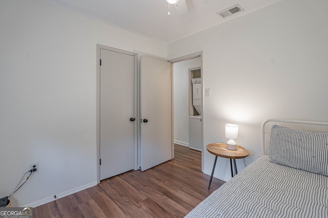 115 Lucian Cir, Savannah, GA 31406 - bedroom featuring wood finished floors, baseboards, and ceiling fan