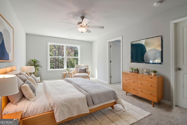 3102-B Brownstone Ln SE, Atlanta, GA 30354 - carpeted bedroom featuring ceiling fan
