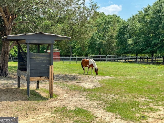 surrounding community featuring a rural view