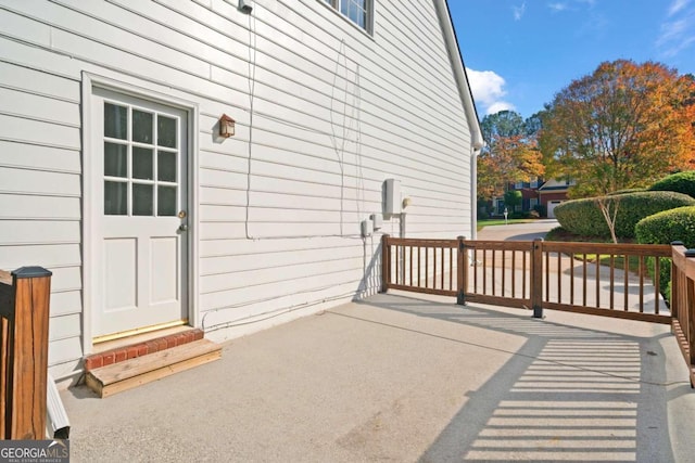 view of patio / terrace