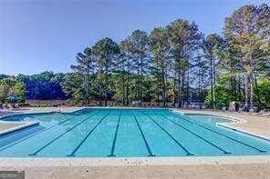 view of pool