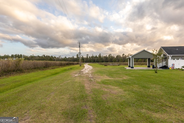 view of yard