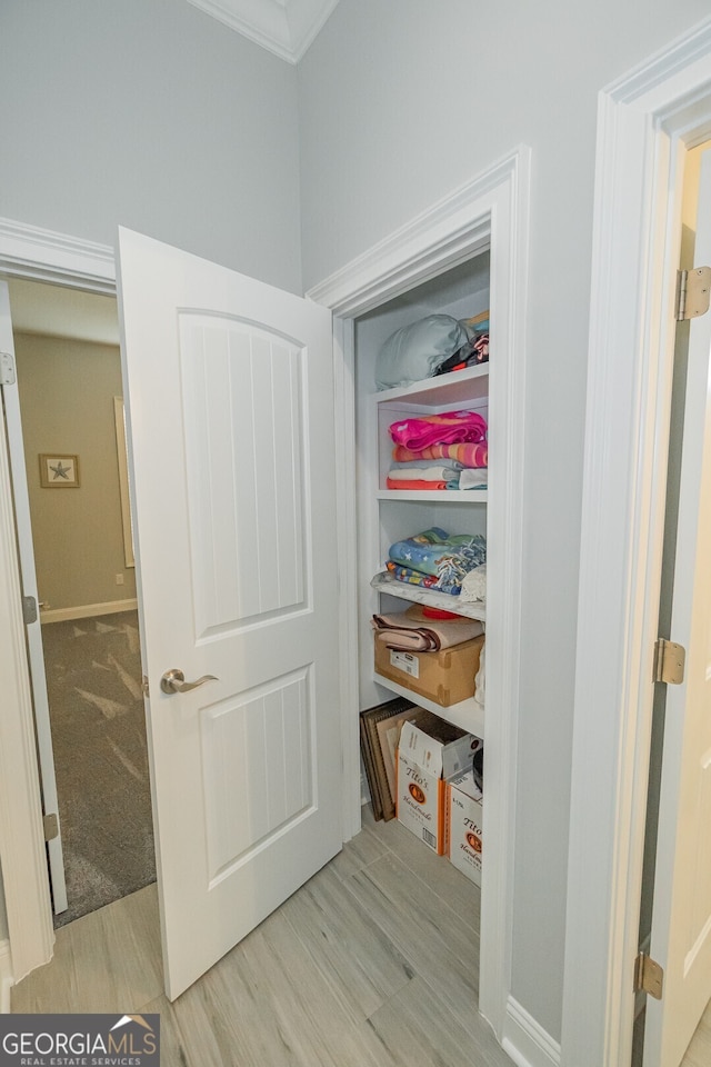 view of closet