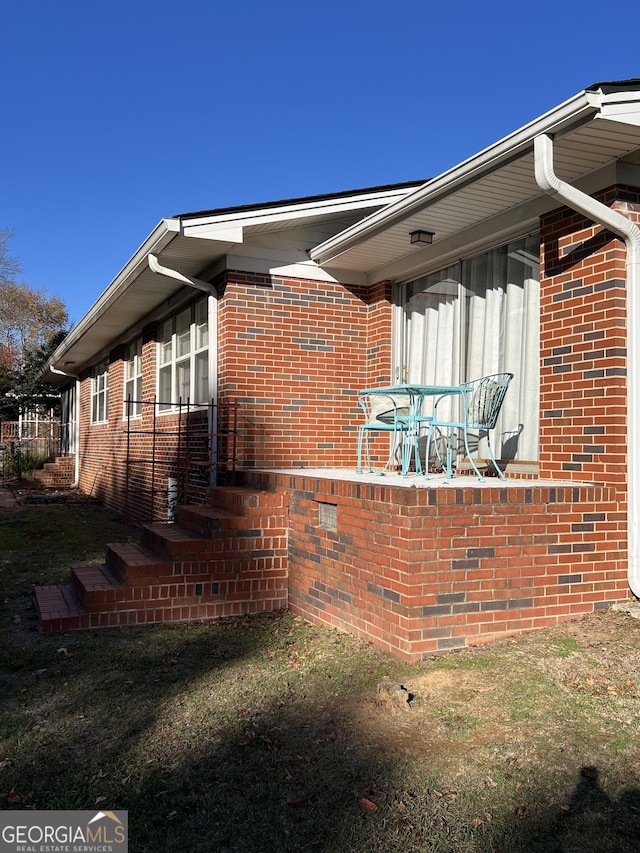 view of home's exterior