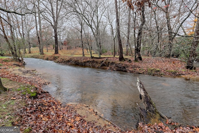 view of water feature