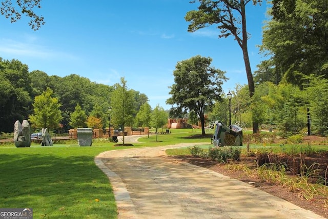 318 Sandy Springs Cir Unit 310, Atlanta, GA 30328 - view of community with a yard