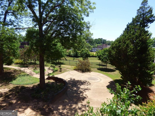 view of home's community with a patio