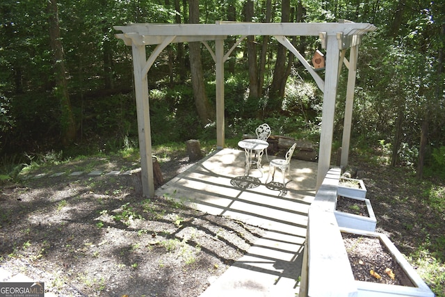 173 Mountainside Dr E, Dawsonville, GA 30534 - view of patio