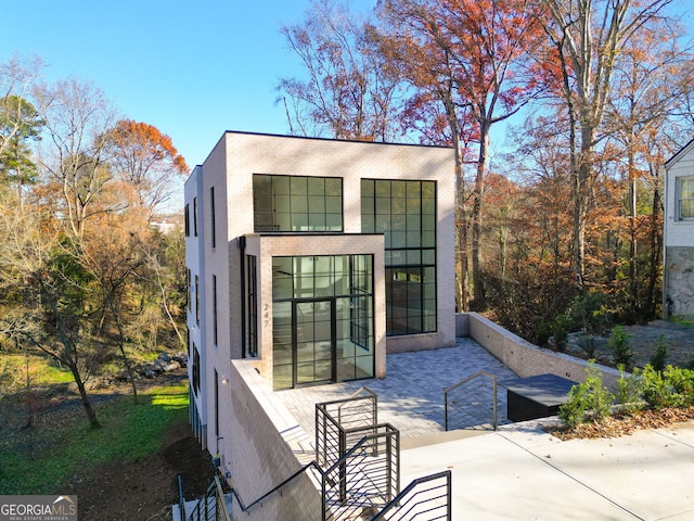 exterior space featuring a patio area