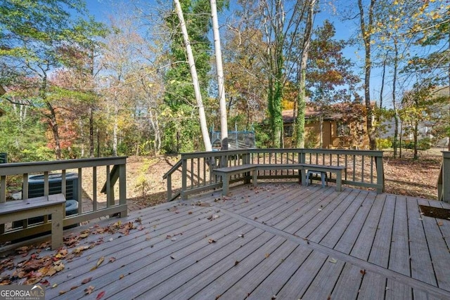 view of deck