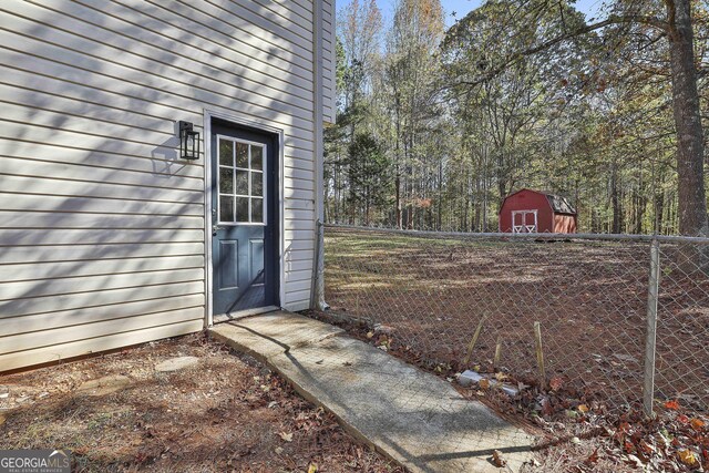 view of property entrance