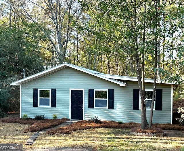 view of ranch-style house