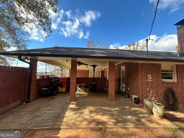 view of patio / terrace